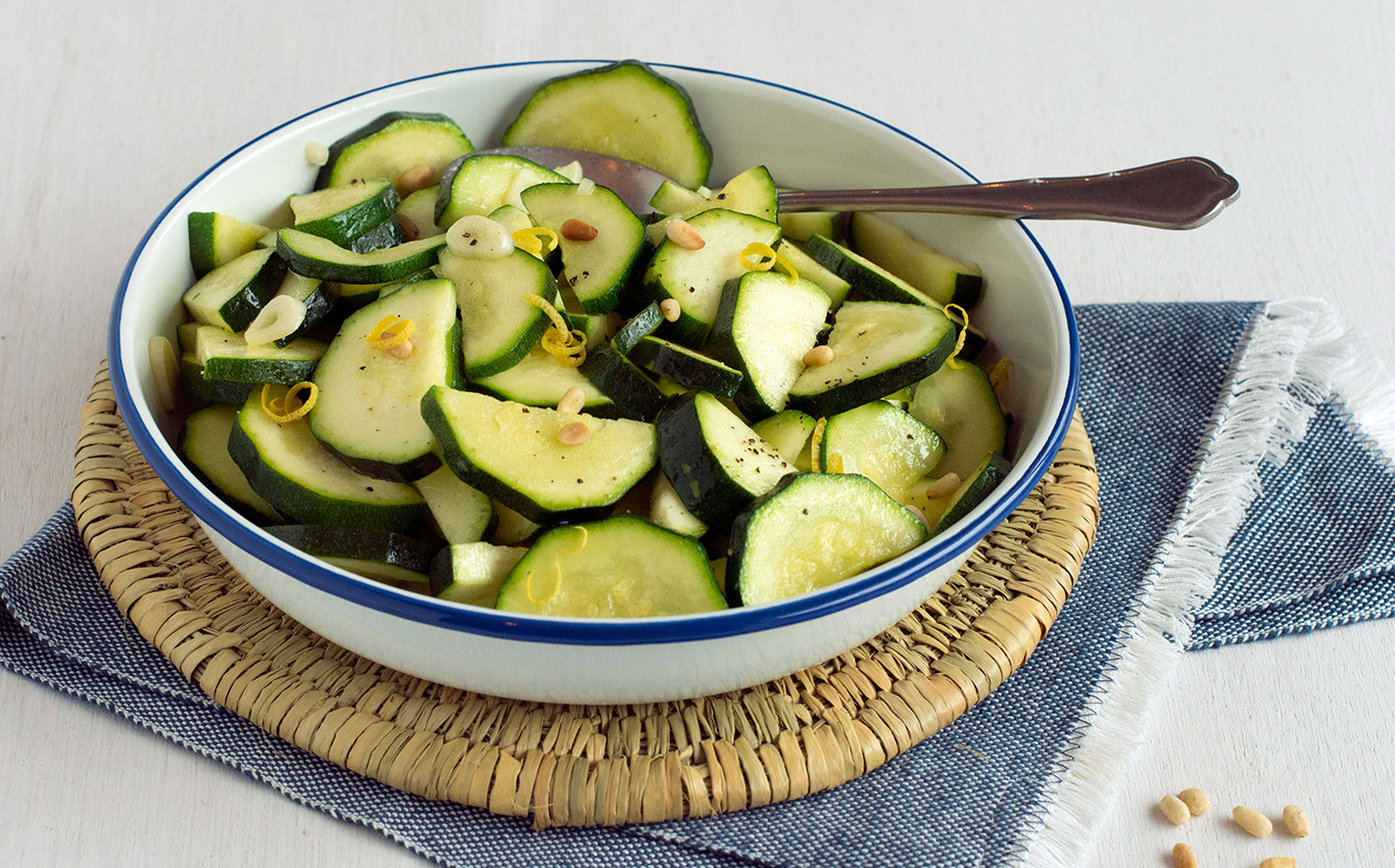 Veggipedia - Courgette with lemon