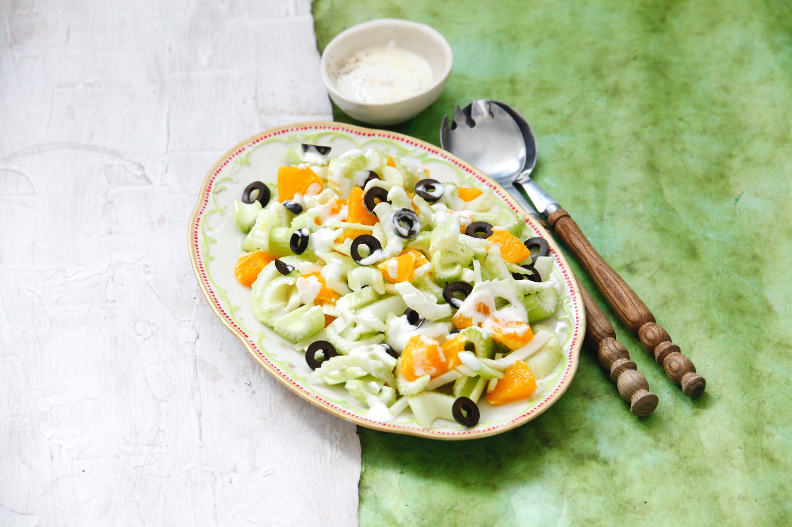 Veggipedia - Celery salad with orange