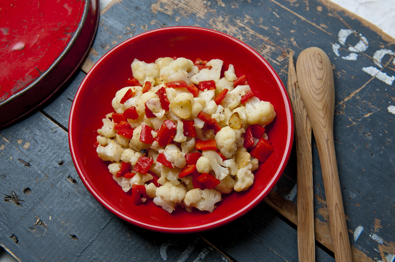 Veggipedia - Cauliflower salad with chicken and potatoes
