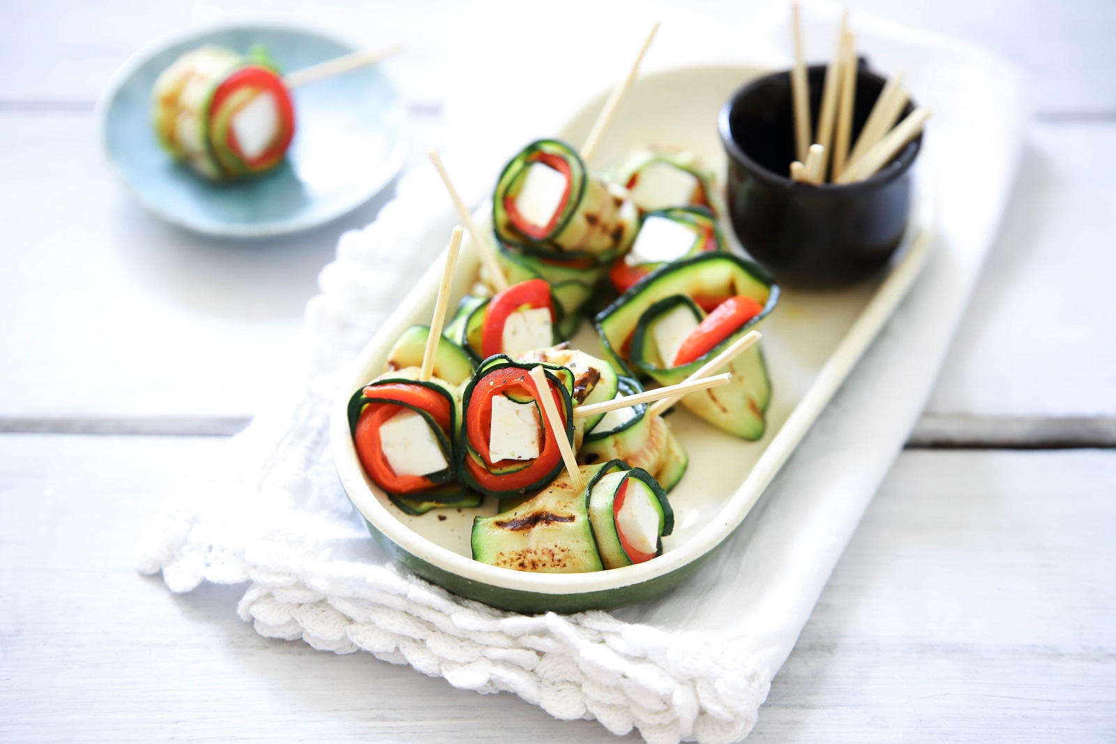 Veggipedia - Snacks with courgette