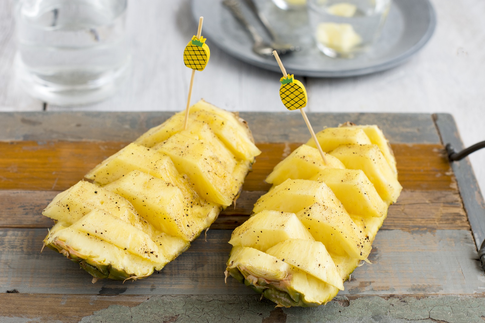 Veggipedia - Grilled pineapple with honey