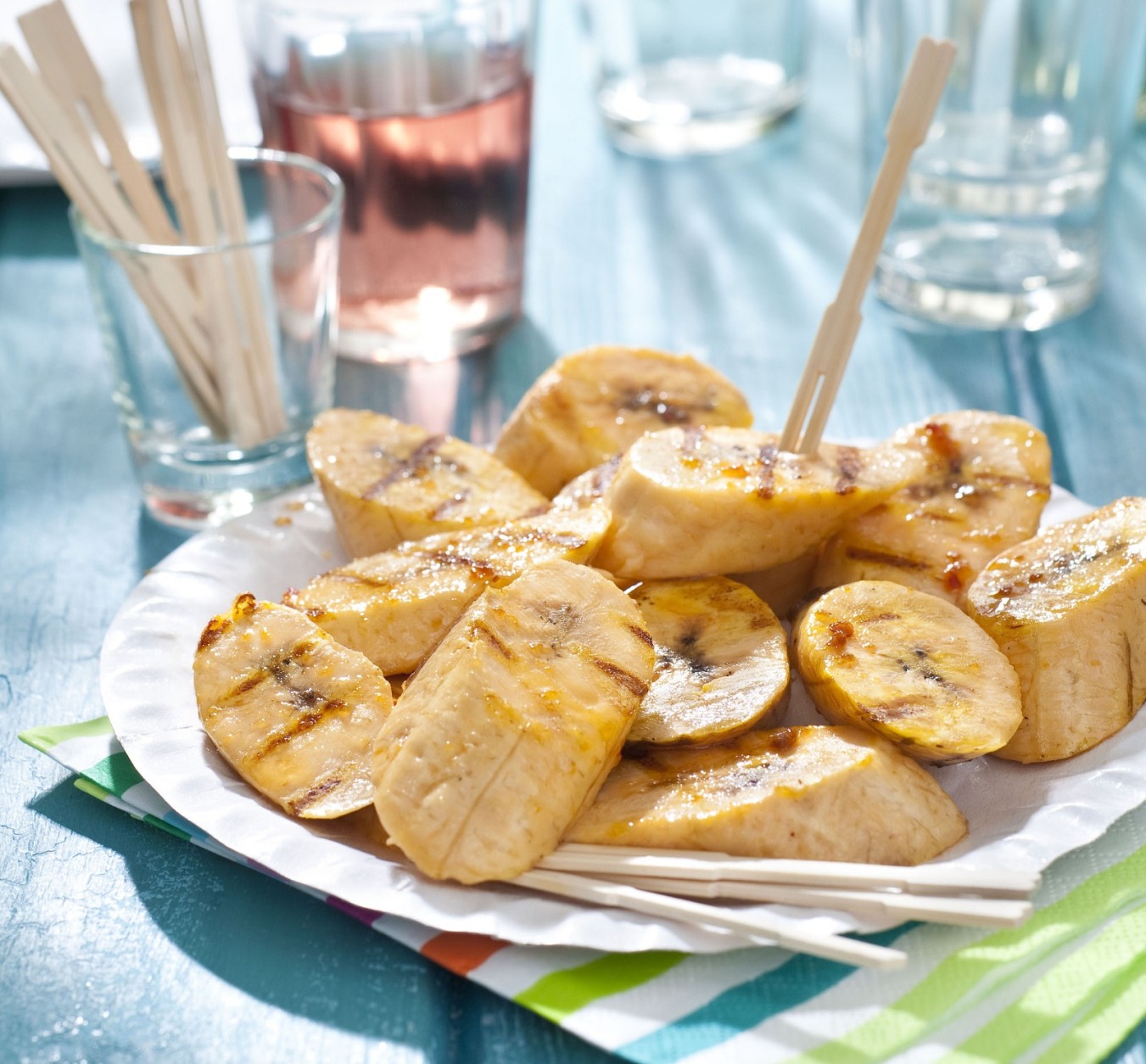 Veggipedia - Spicy plantain on the bbq