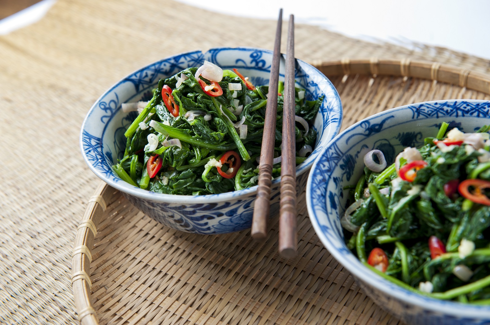 Veggipedia - Oriental stir-fried spinach