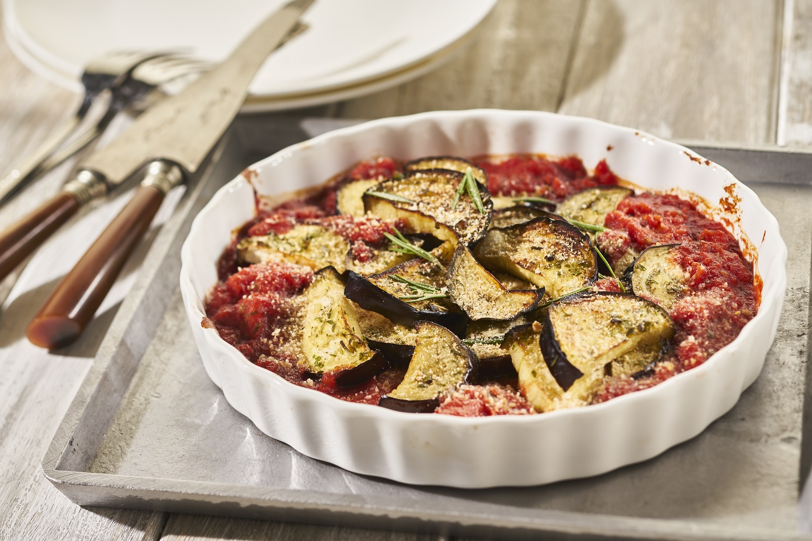 Veggipedia - Aubergine in tomato sauce