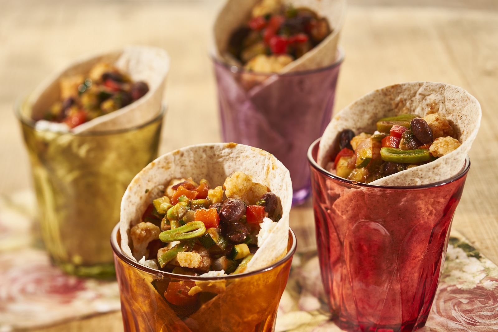 Veggipedia - Wrap with Mediterranean filling