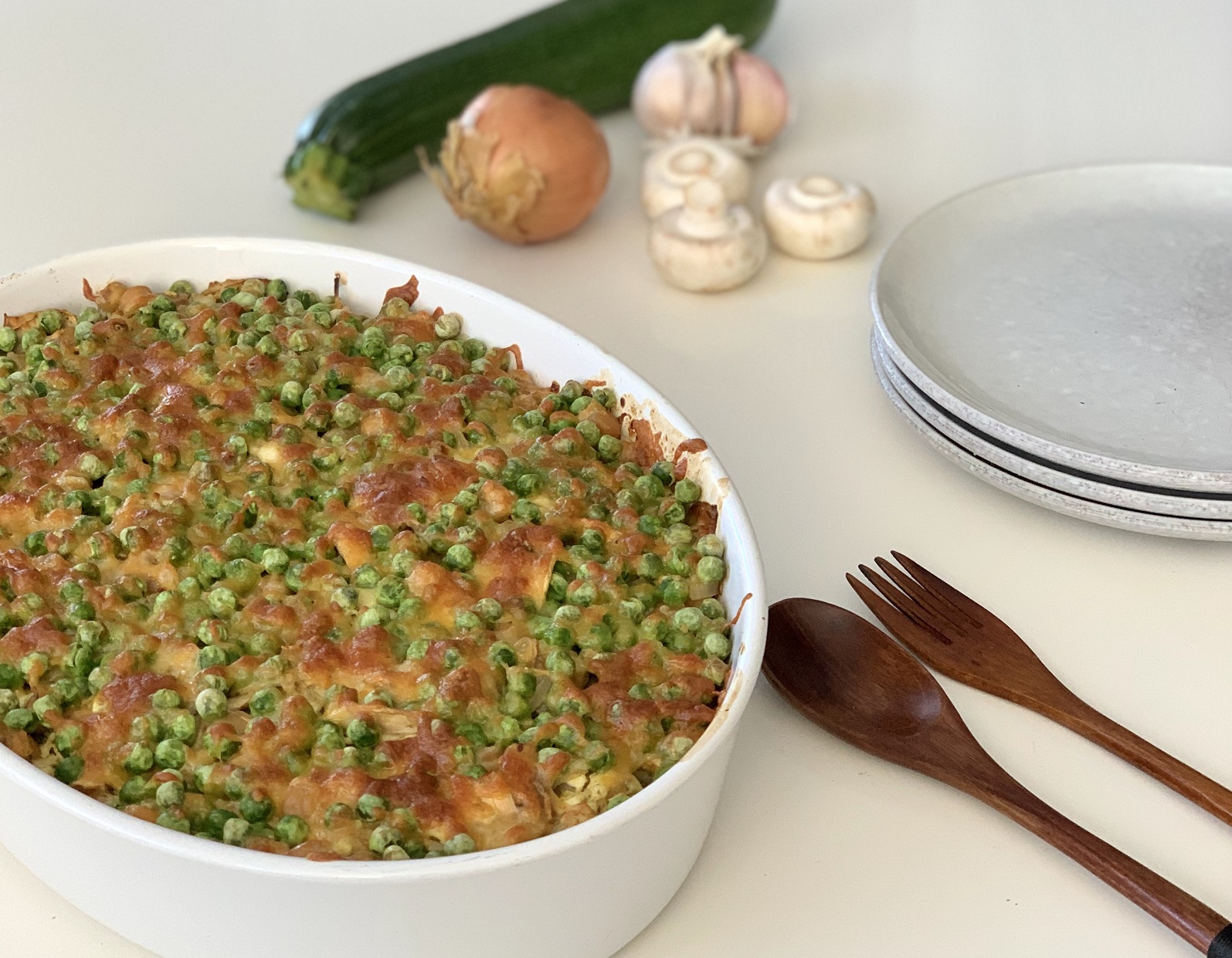 Veggipedia - Vegetarian casserole with vegetables and soto herbs from the Healthy Dutchies