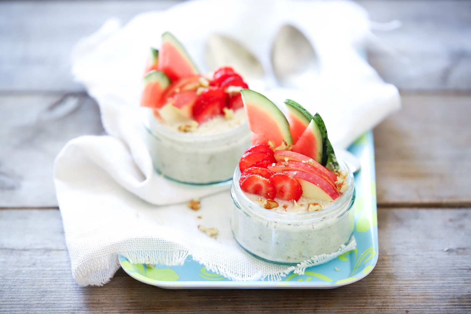 Veggipedia - Overnight oats with fruit
