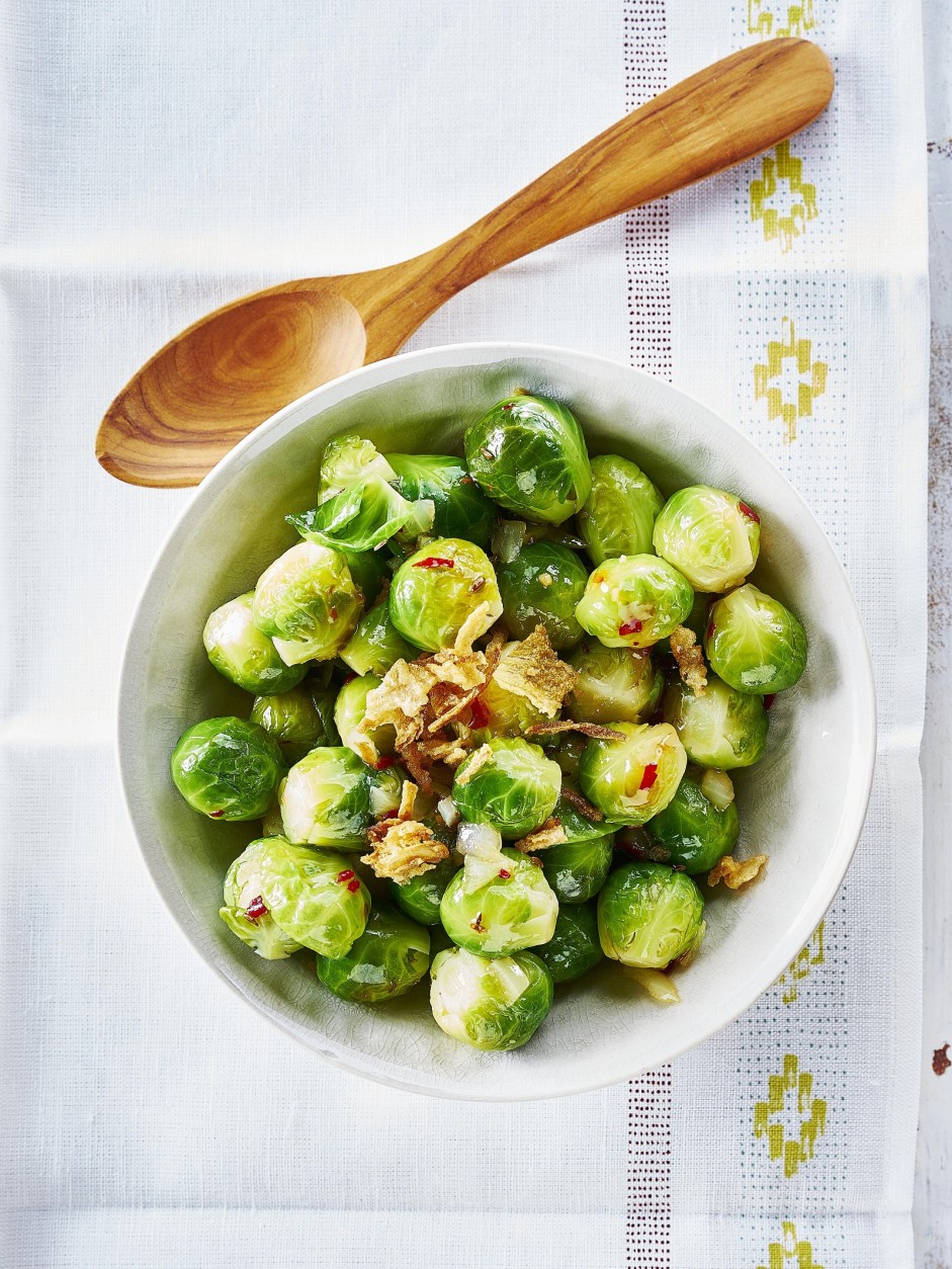 Veggipedia - Spicy Brussels sprouts