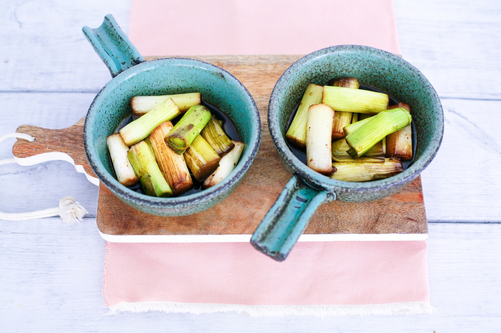 Veggipedia - Leek with balsamic vinegar