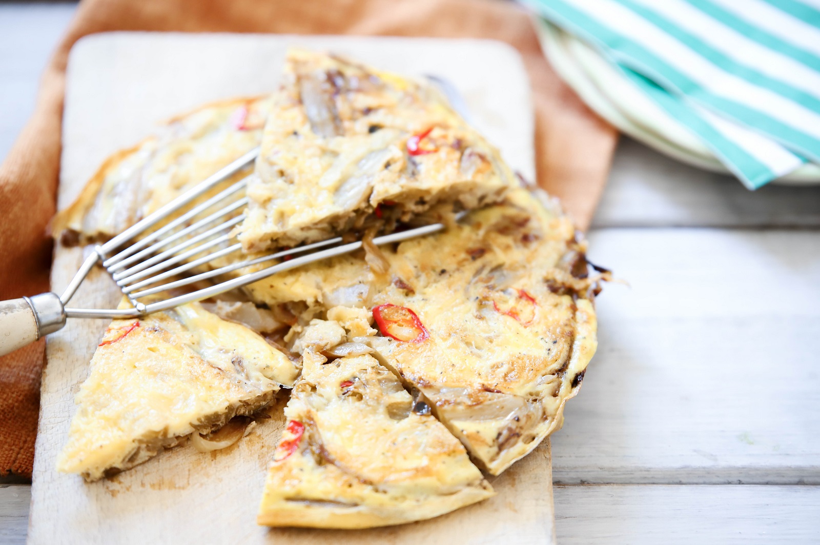 Veggipedia - Chicory frittata