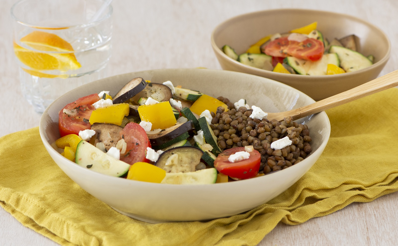 Veggipedia - Ratatouille with lentils
